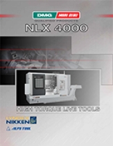 High Torque Live Tools for DMG Mori NLX 4000